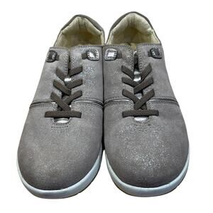 Revere Crete Women's Slip On Shoes Rusty Metallic Size 38 (US 7.5) EUC